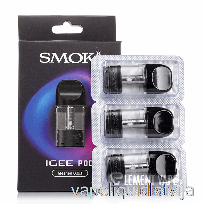 Smok Igee Nomaiņas Pods 2ml Igee Pods Vape šķidrums